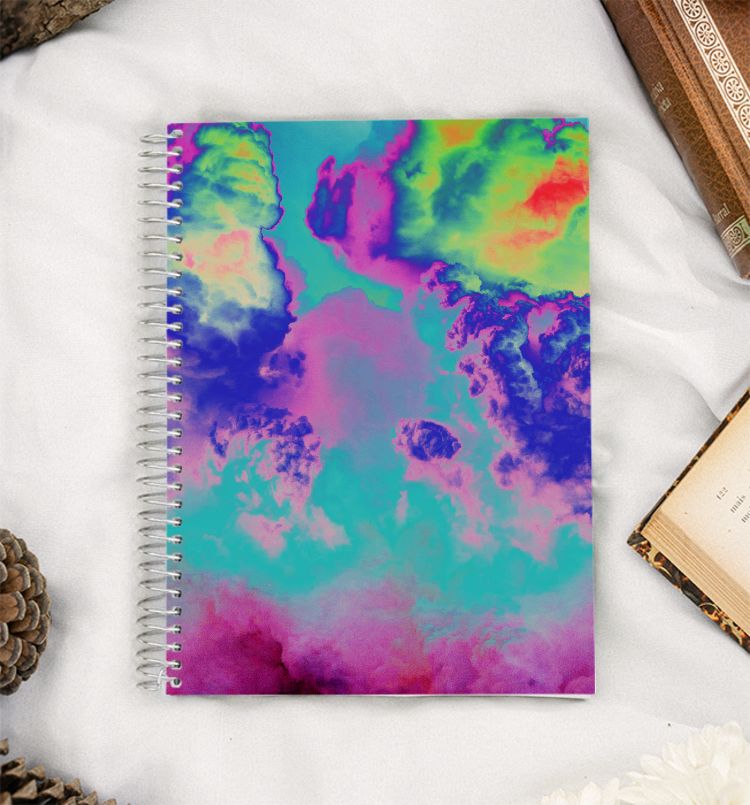 Clouds-1 A5 Notebook