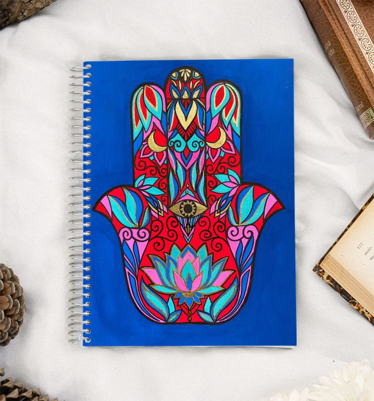 Hamsa Hand A5 Notebook