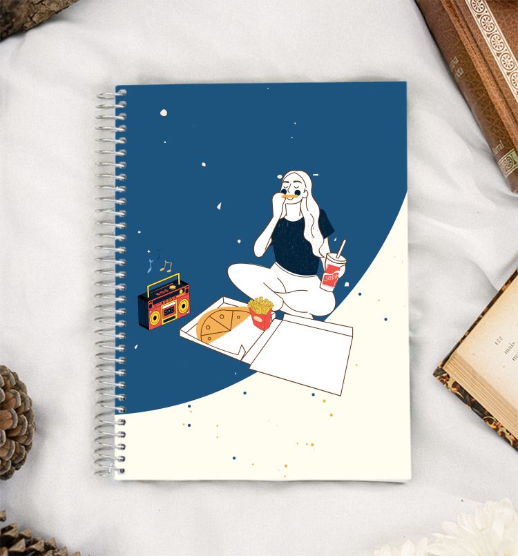 Mood. A5 Notebook