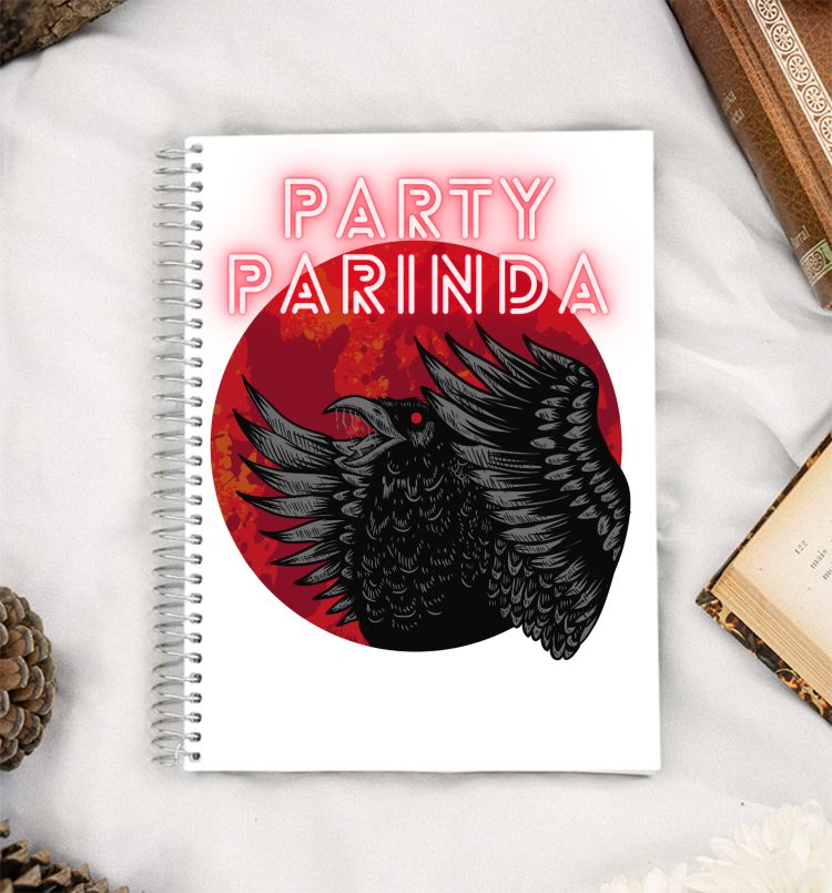 Party parinda  A5 Notebook
