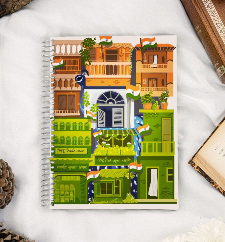 75 years of Independence  A5 Notebook