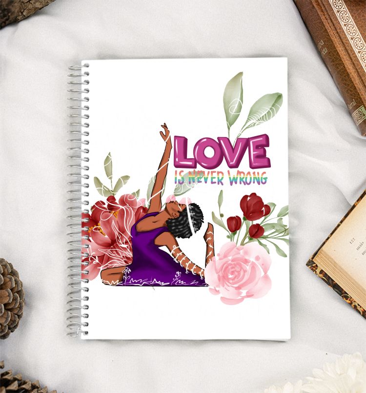 Pride - Yoga for healthy life A5 Notebook