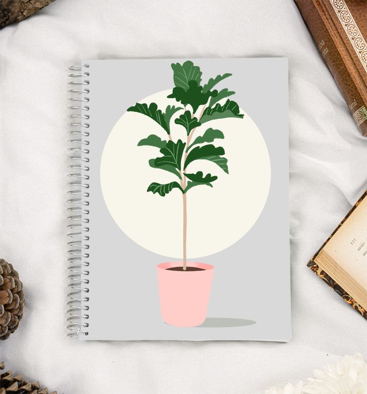 PLANT ILLUSTRATION A5 Notebook