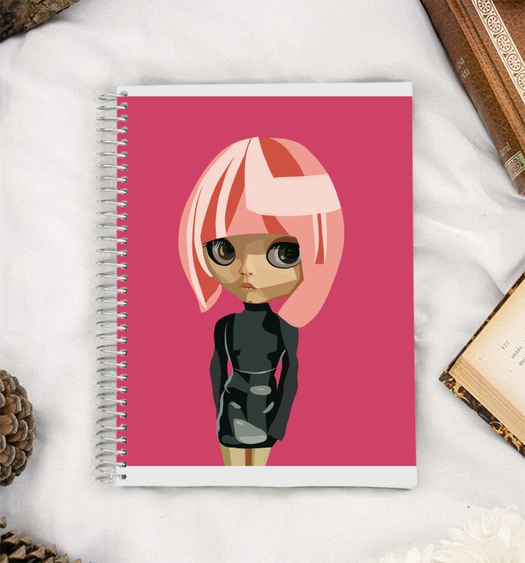 Creepy But Cute A5 Notebook