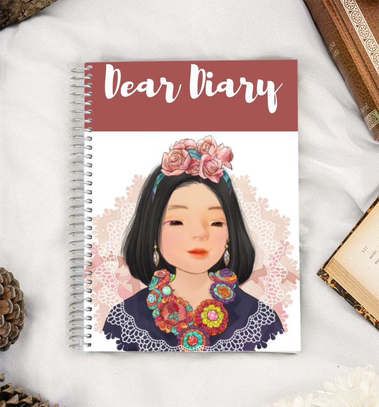 DEAR DIARY (MATRIX) A5 Notebook