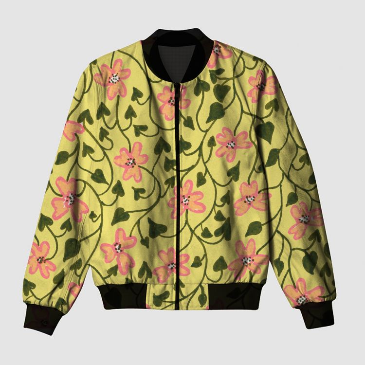 Summer Blooms Bomber Jacket