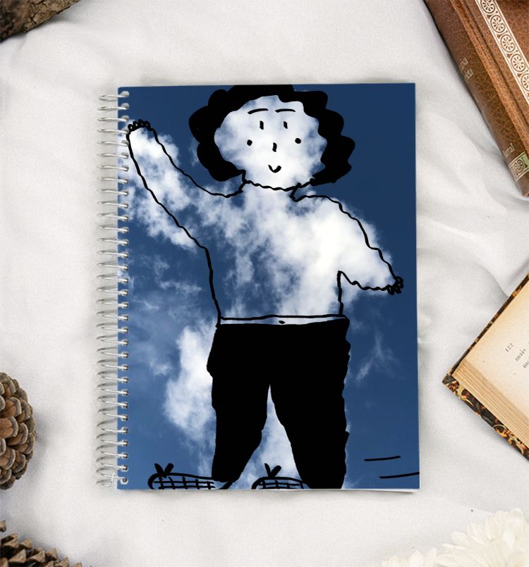 Cloud Lady A5 Notebook