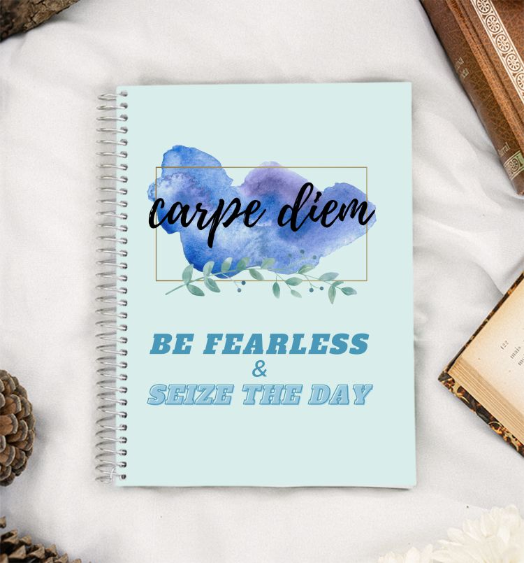 Carpe Diem - Seize The Day A5 Notebook