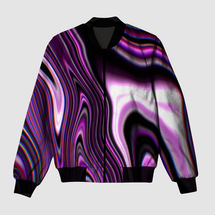 Trippy Bomber Jacket