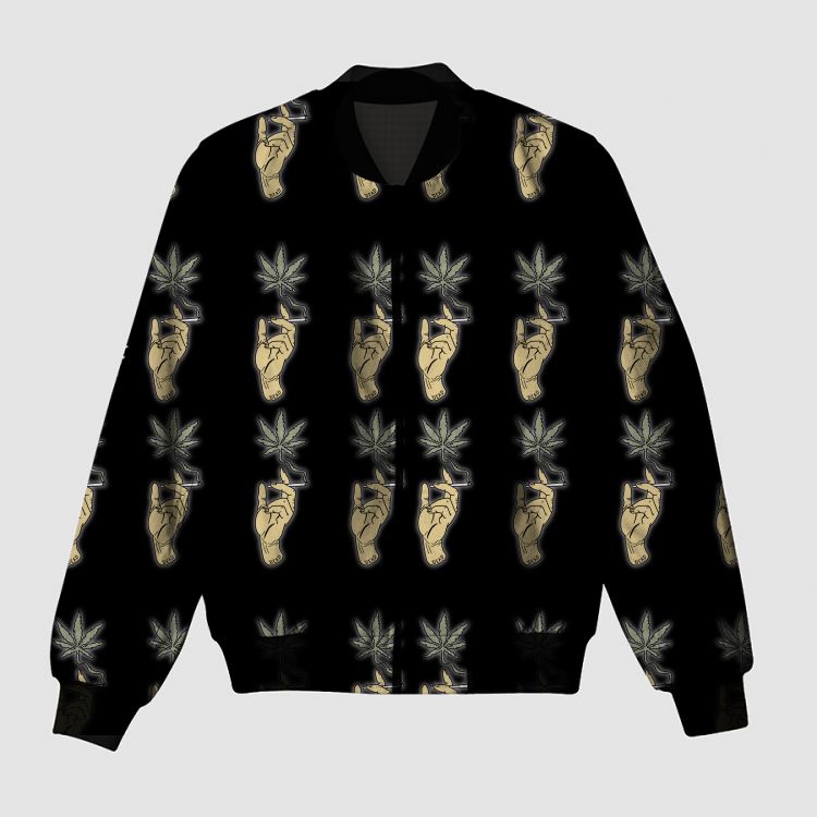 Trippy Bomber Jacket