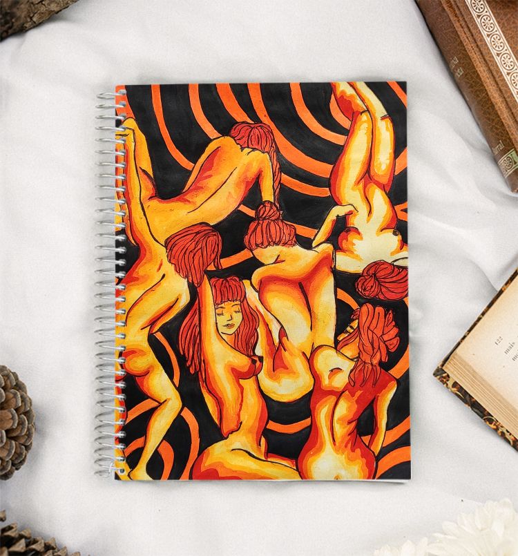 timeless beauty A5 Notebook