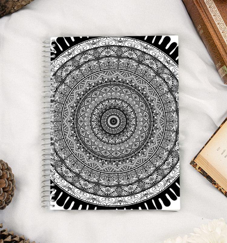 DEEP MANDALA A5 Notebook