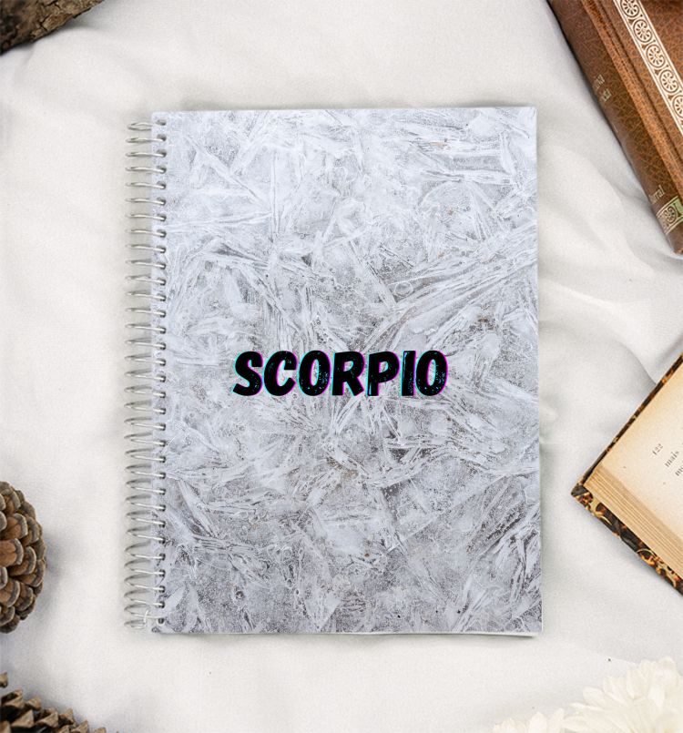 Scorpio lucky charm A5 Notebook