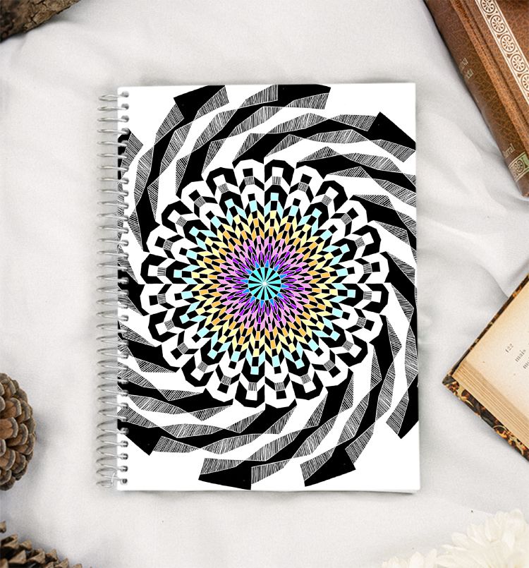 Mandala Art A5 Notebook