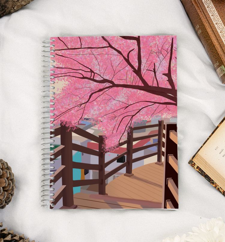 Cherry Blossom  A5 Notebook