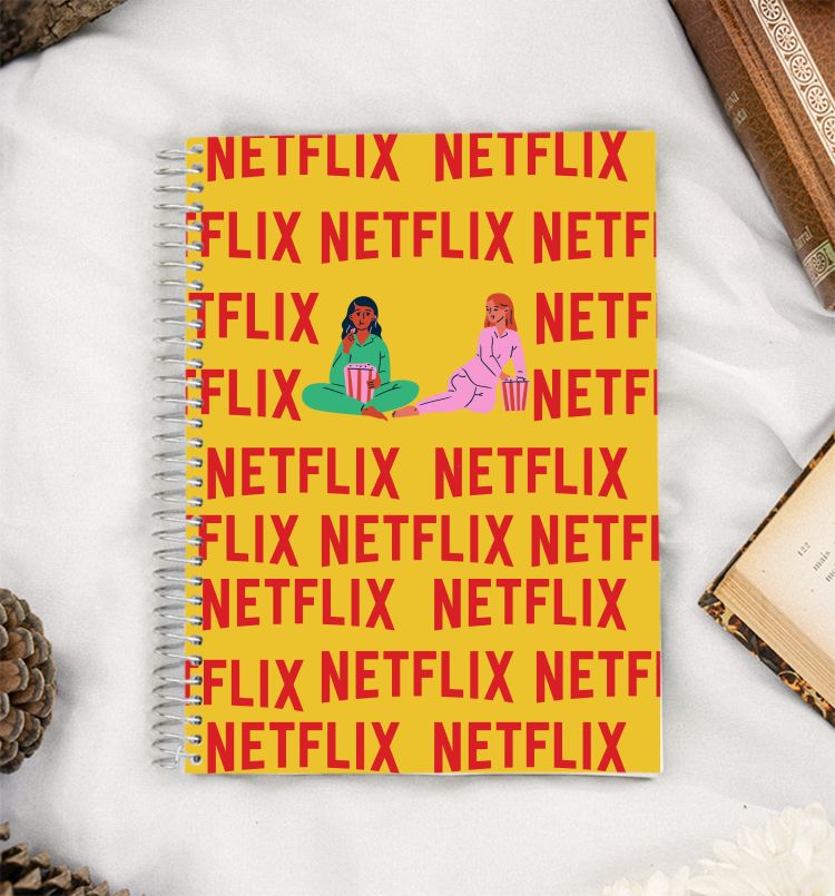 chill with netflix A5 Notebook