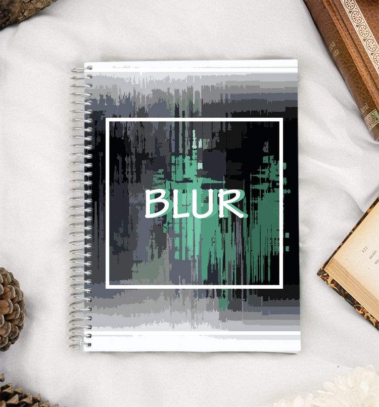 blur trend A5 Notebook