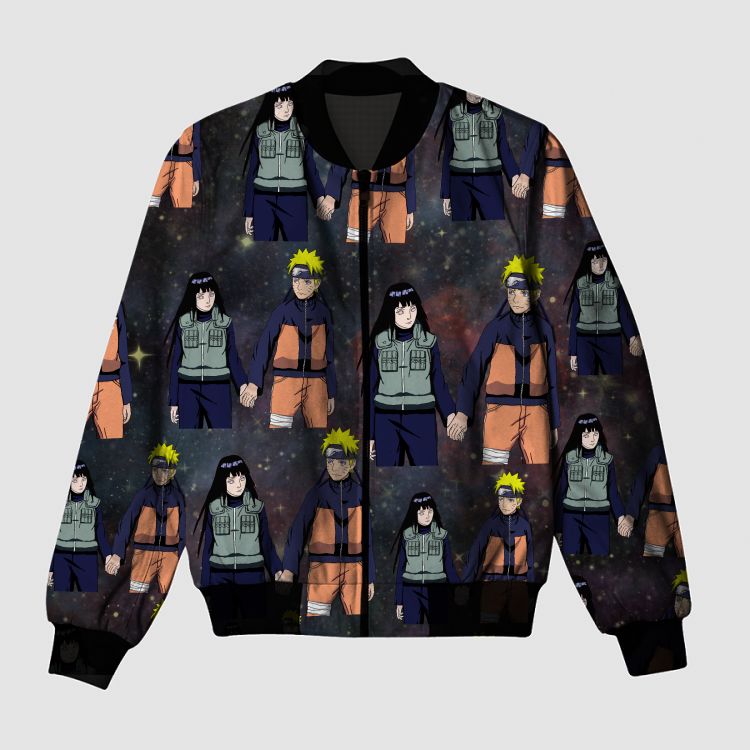 Naruto and Hinata Bomber Jacket