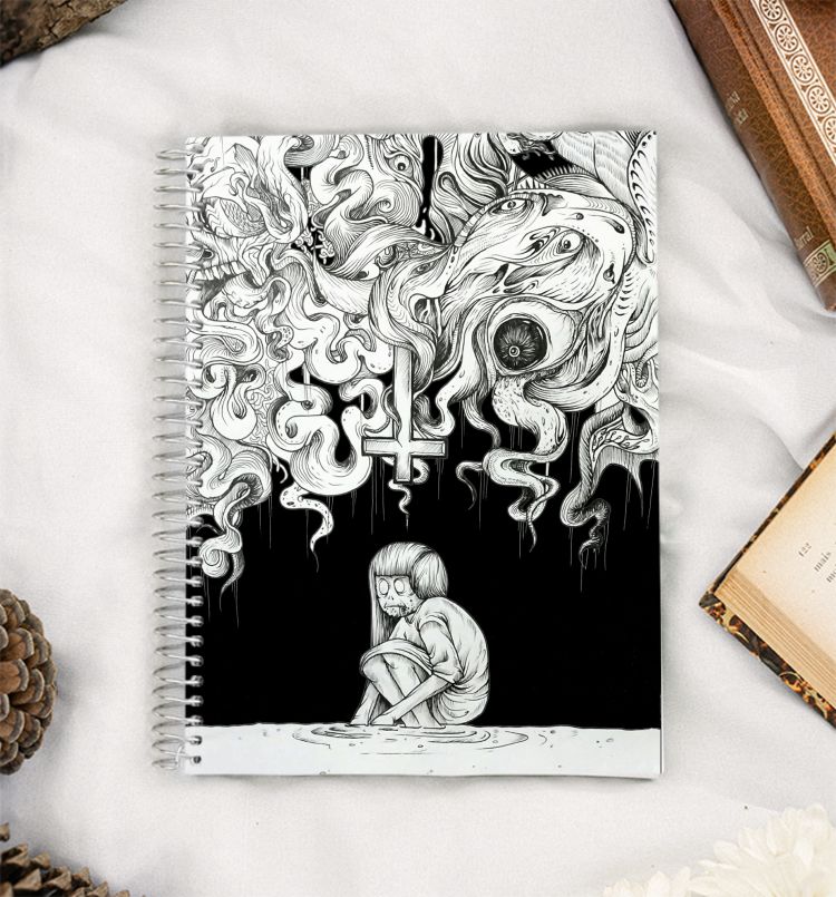 Supernatural Psychedelic A5 Notebook