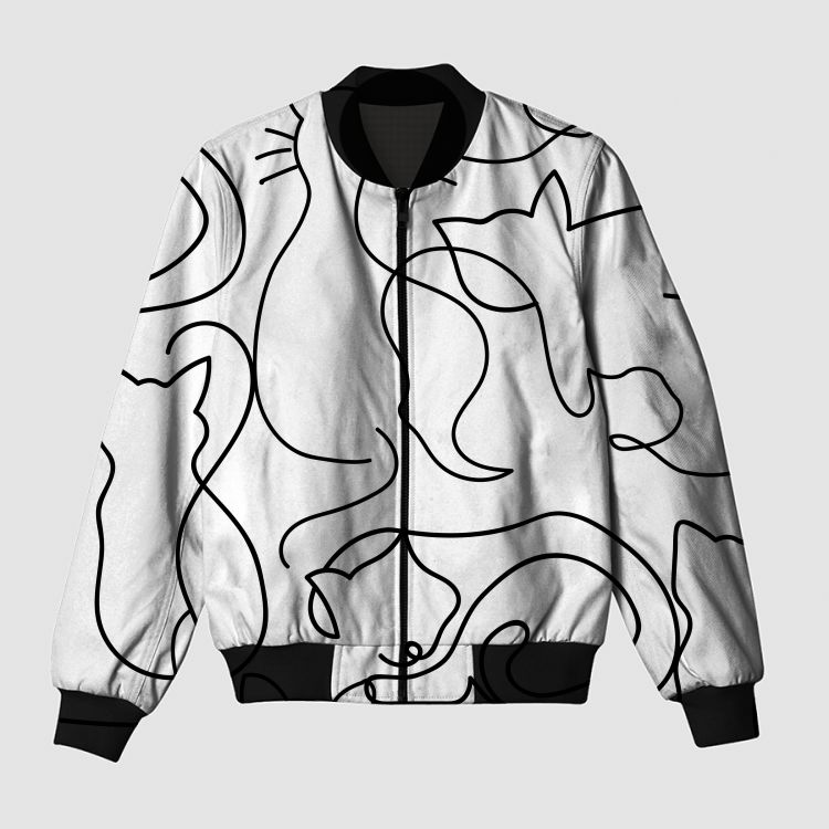 Cats Bomber Jacket