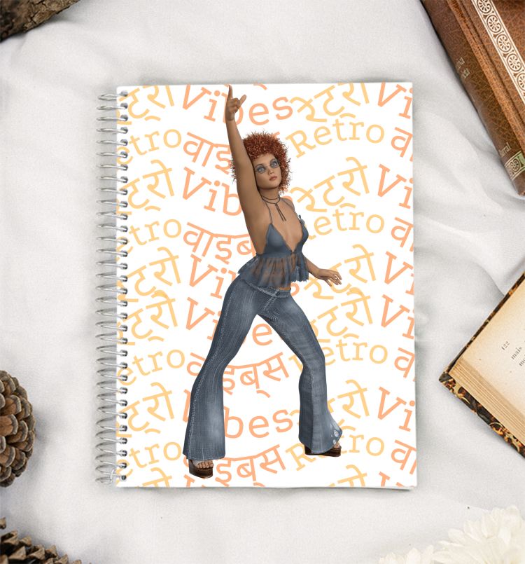 Retro A5 Notebook