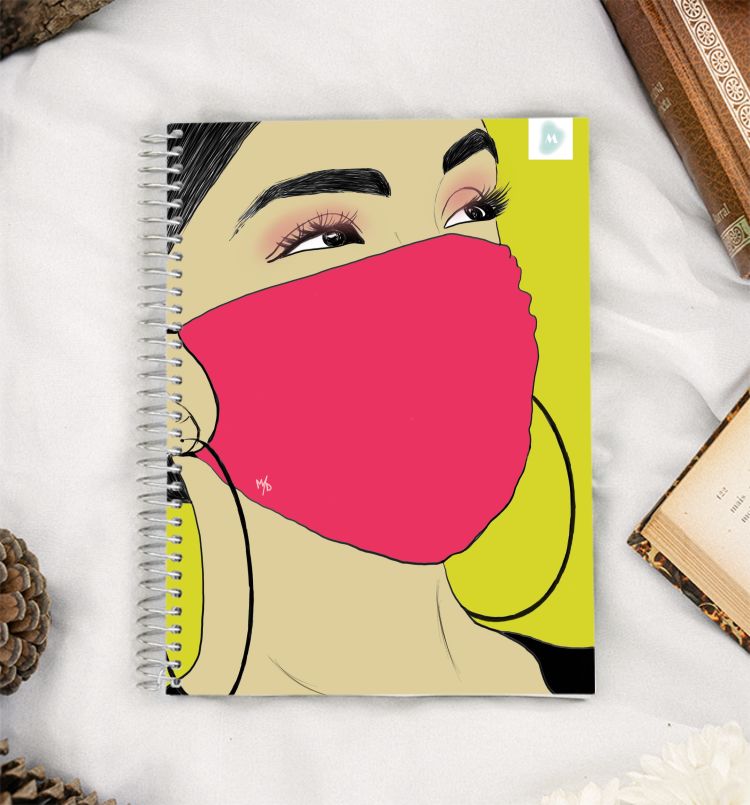 Vivid Woman A5 Notebook