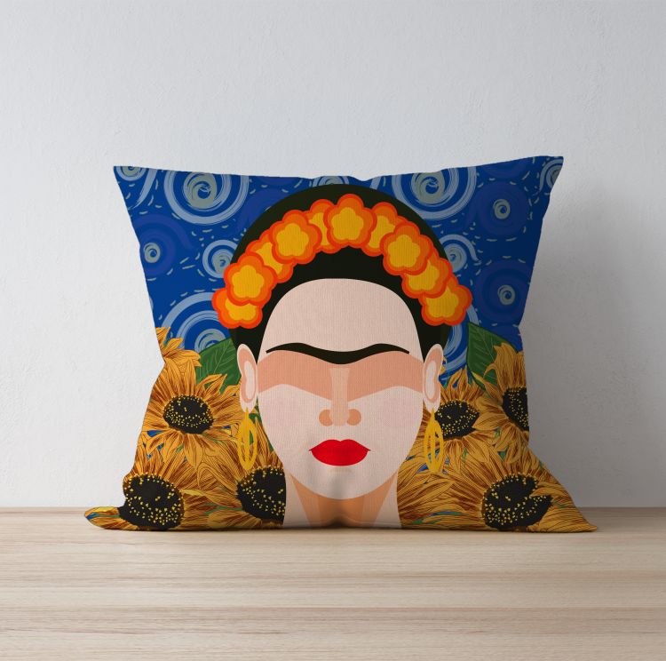 Frida-Gogh duo Cushion Cover