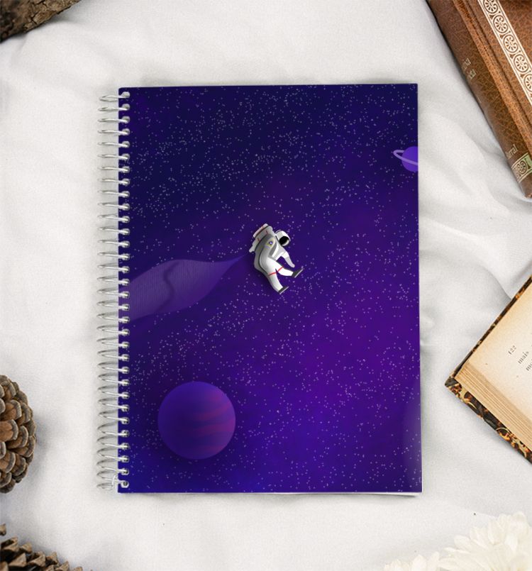 Lost in spaceUntitled A5 Notebook