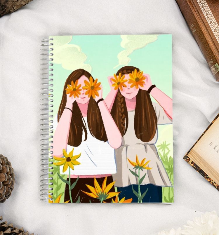 Friends for life A5 Notebook