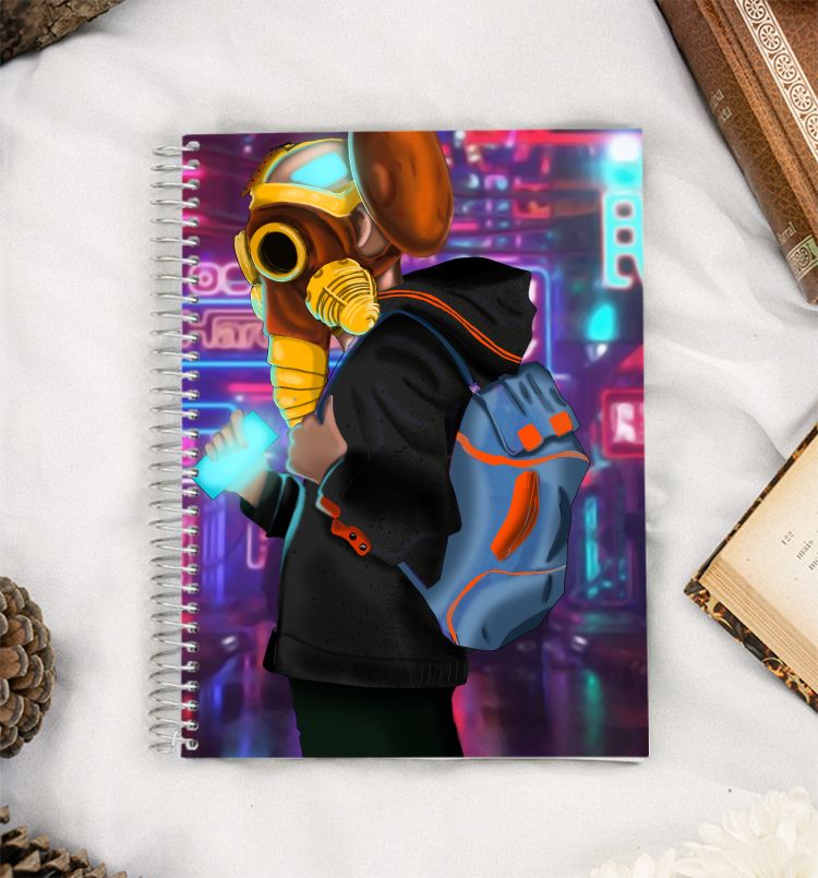 Cyberpunk A5 Notebook