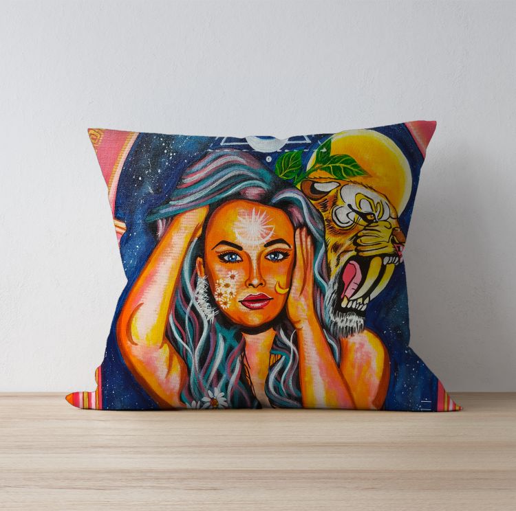 Moon goddess 🌙 Cushion Cover