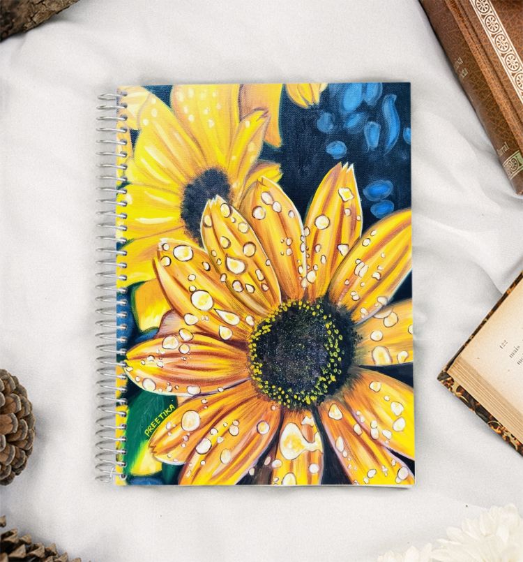 Sunflower  A5 Notebook