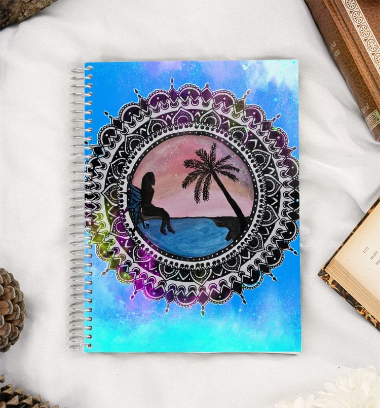 Fairy Mandala  A5 Notebook