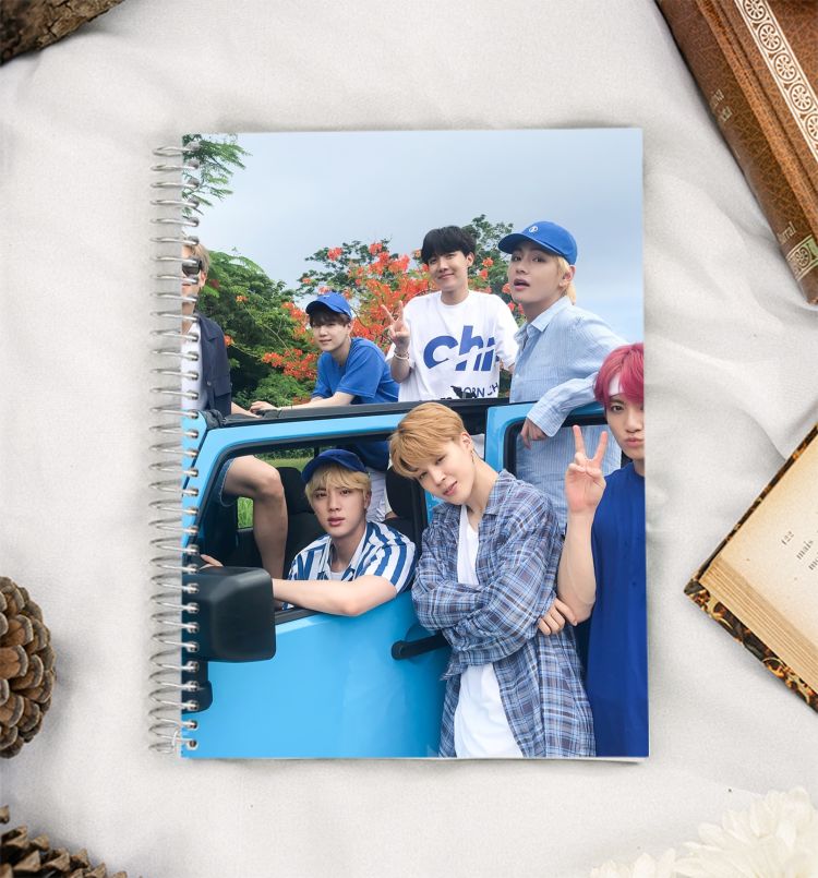 BTS PhotoShoot  A5 Notebook