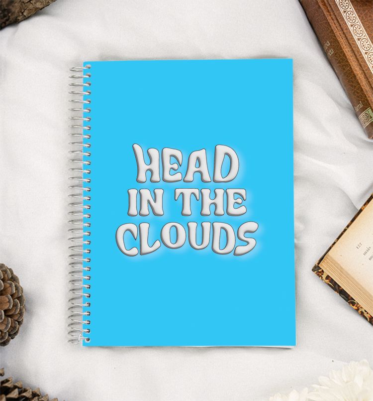 Head in the Clouds A5 Notebook