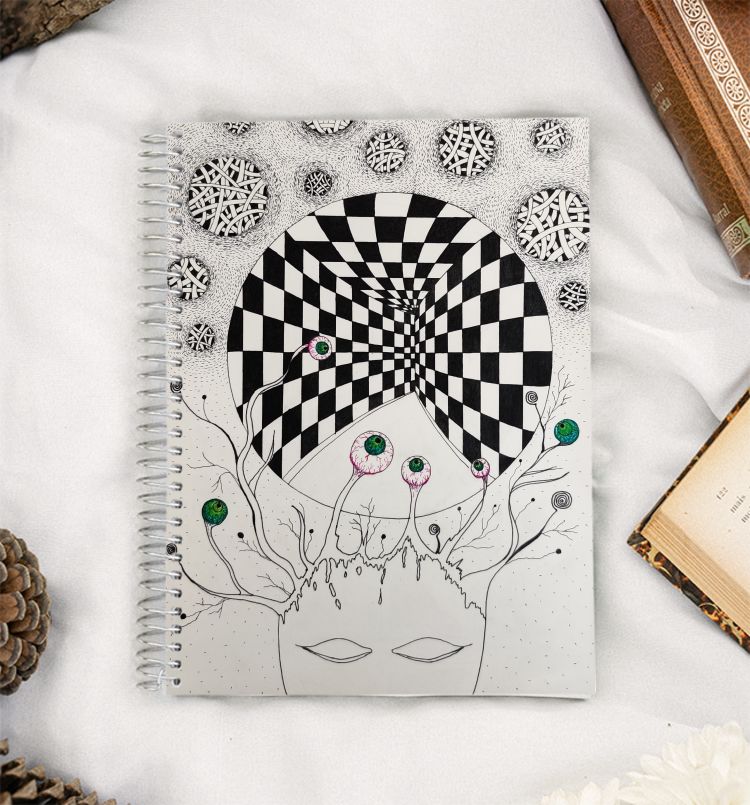 A Leap into the Unknown A5 Notebook