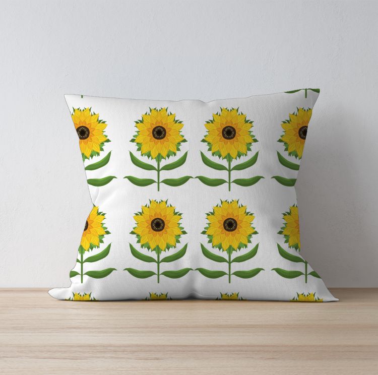 Lovely Sunflower Cushion Cover