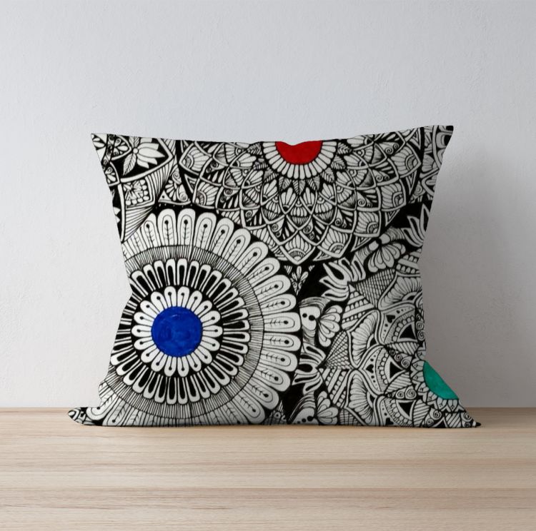 Mandala Patterns Cushion Cover