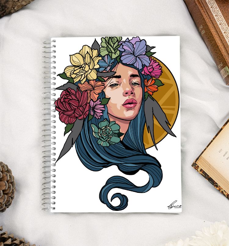 FLOWER A5 Notebook