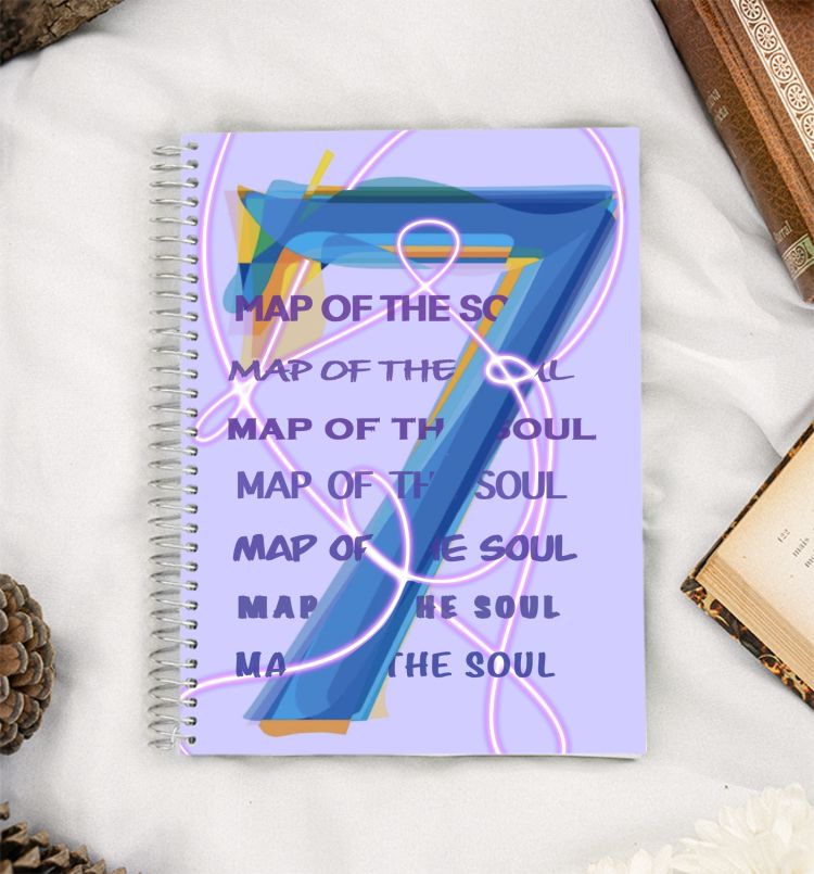 BTS- map of the soul #2 A5 Notebook