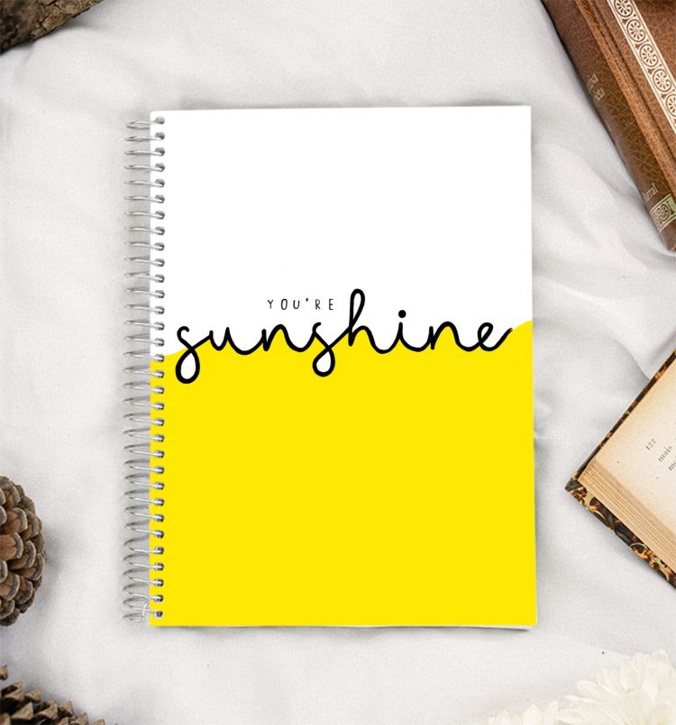 You're SUNSHINE ☀️ A5 Notebook