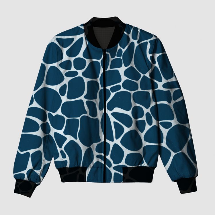 Giraffe print  Bomber Jacket