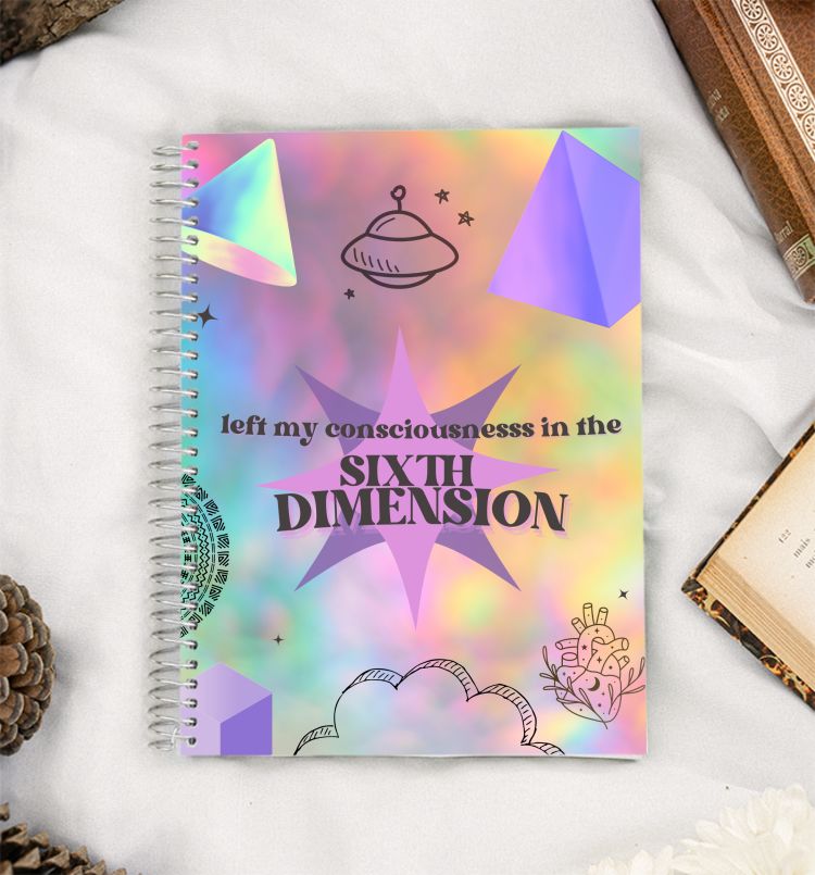 Sixth Dimension A5 Notebook