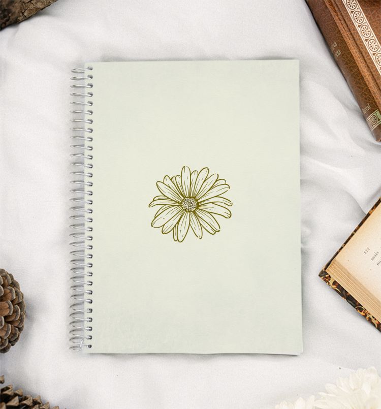 Floral design A5 Notebook