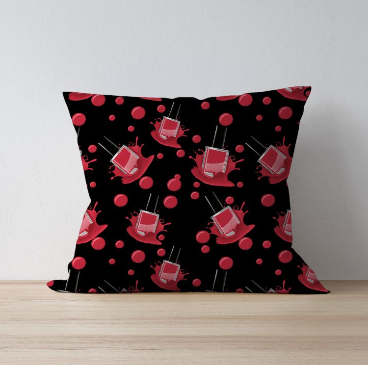 Nail polish splash Cushion Cover