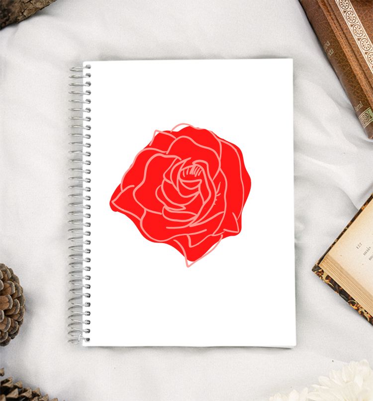 Red Roses A5 Notebook