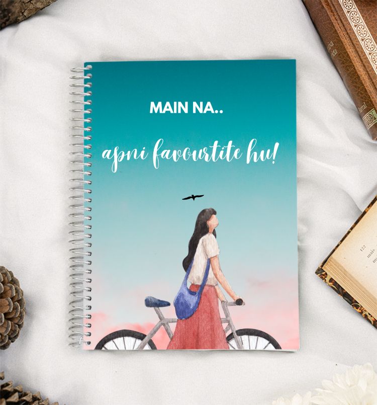 Main apni favourite hu! A5 Notebook