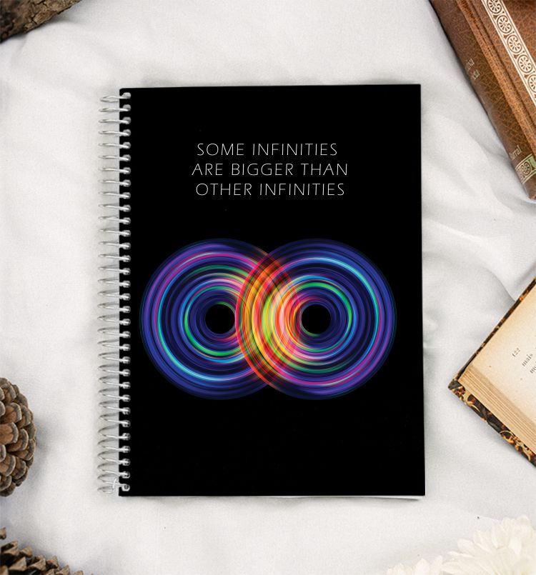 Small Infinites  A5 Notebook