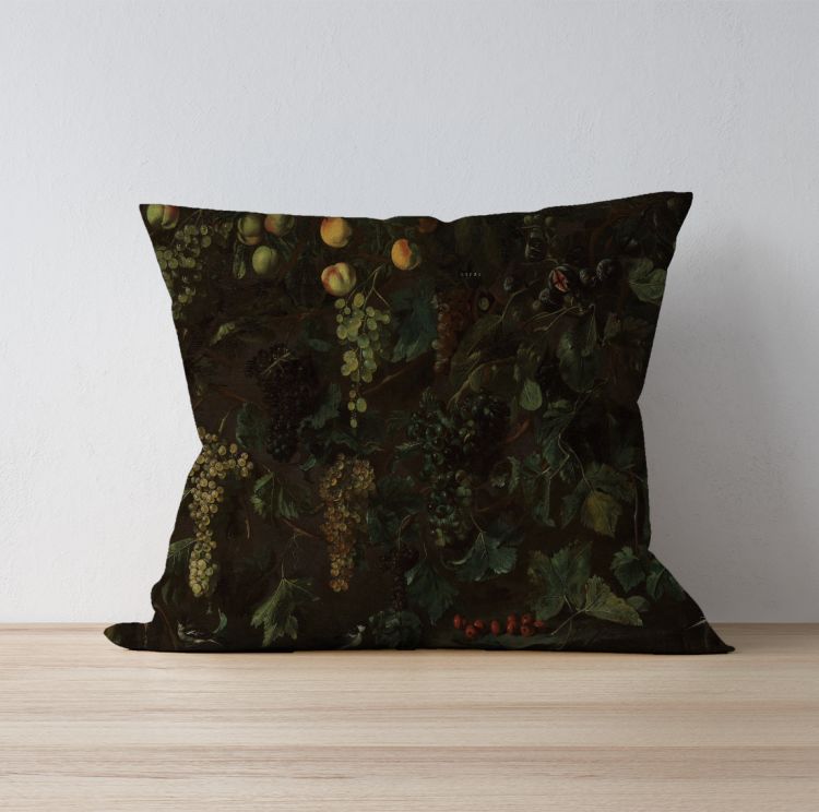 Grape Vines & Fruit Cushion Cover