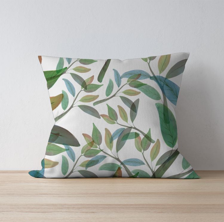 Nature's Watercolour Canopy  Cushion Cover